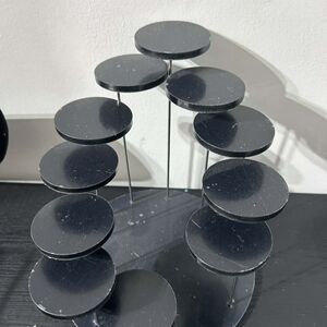 Black Circular Display Stand